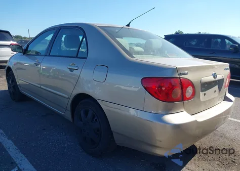 2007 Toyota Corolla Le z USA, uszkodzony, nr VIN 2T1BR32EX7C853773